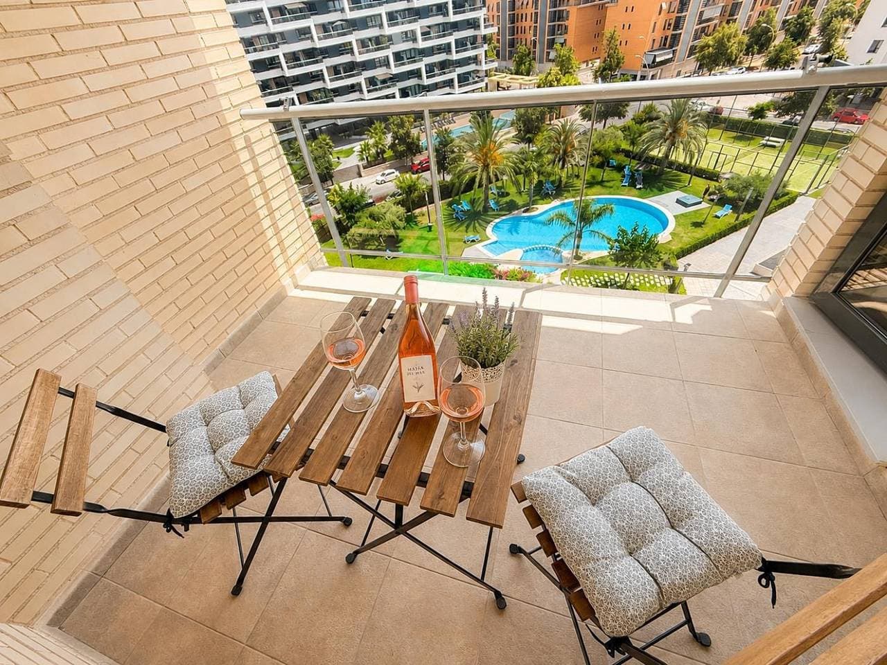 Foto 4 von 34: Ferienwohnung für 2 Personen mit Pool