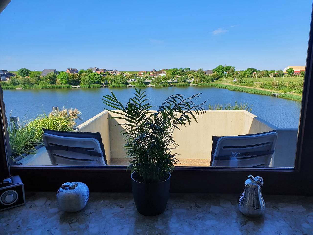 Foto 7 von 27: Ferienwohnung 'Watt'n Utsicht' mit Meerblick, Balkon und Wi-Fi