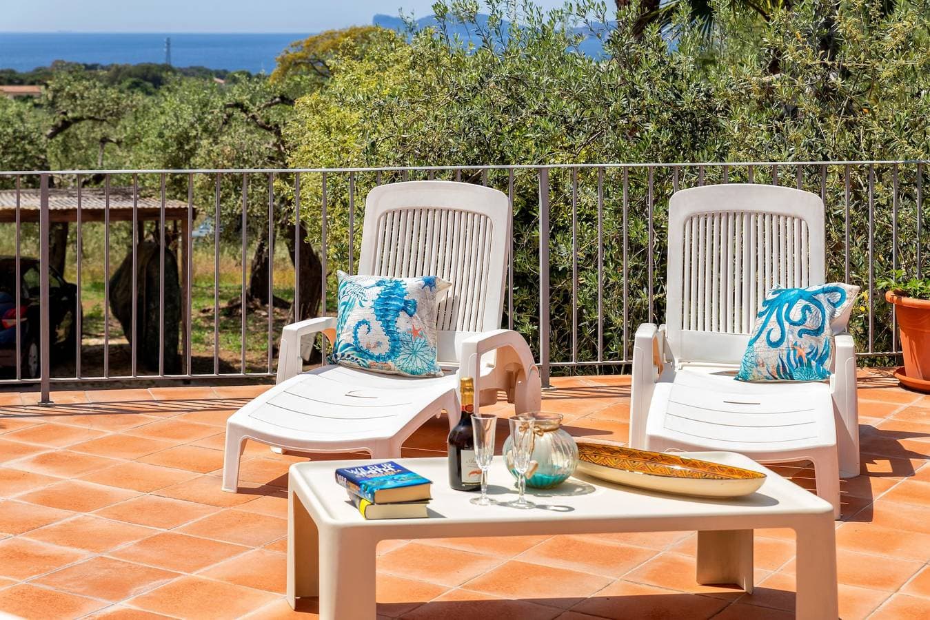 Foto 3 von 25: Villa 'Sa Domo Su Sole' mit Meerblick, privater Terrasse und WLAN