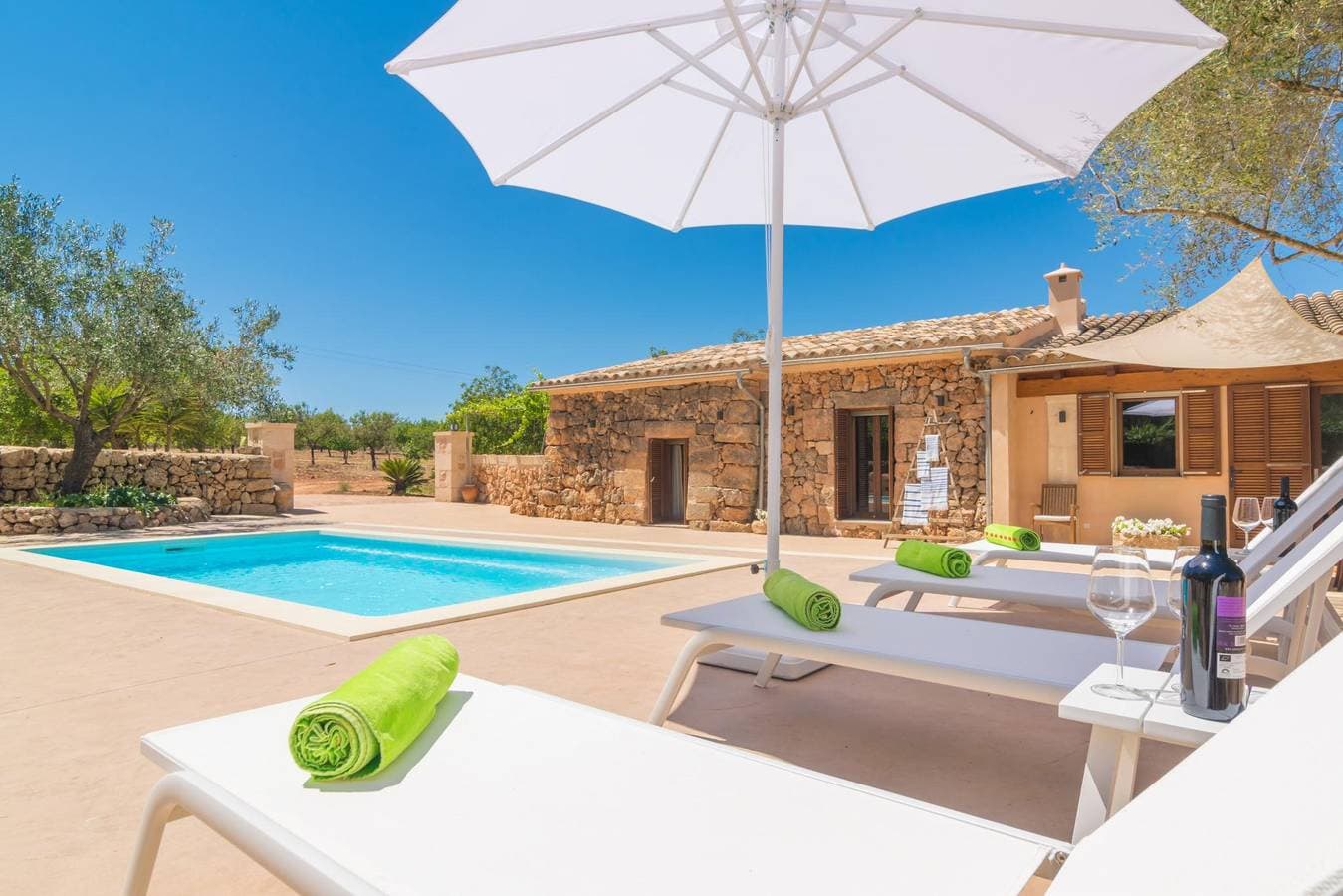 Foto 5 von 39: Es Tancat Prim - Ferienhaus mit privaten Pool in Algaida. WiFi gratis