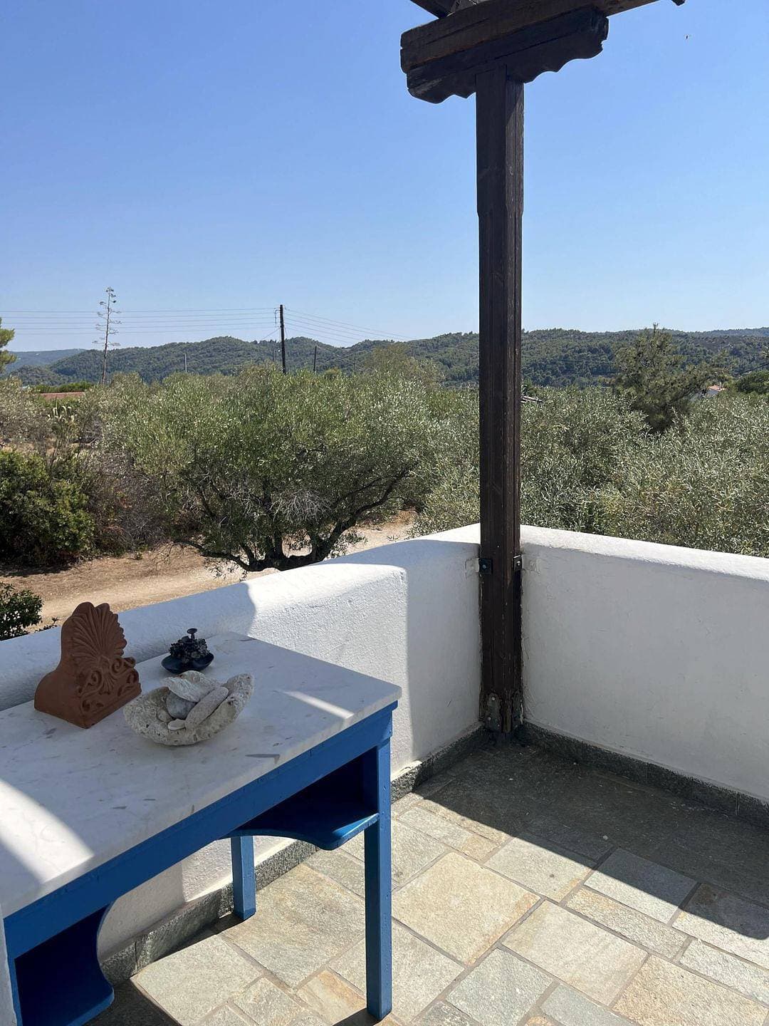 Foto 7 von 35: Apartment mit einmaligem Blick direkt am Meer, Wifi, Ormos Panaghias, Chalkidiki