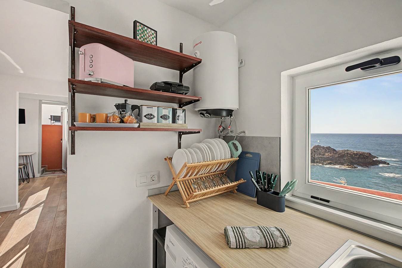 Foto 9 von 27: Ferienwohnung 'Ático La Morena' mit Meerblick, privater Terrasse und WLAN