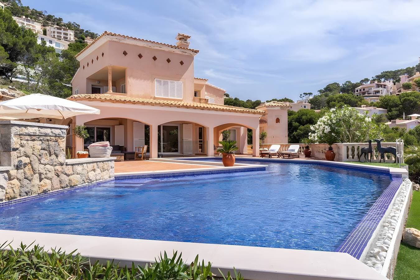 Foto 2 von 30: Ferienhaus 'Villa Ichtys in Cala Moragues' mit Meerblick, WLAN und Klimaanlage