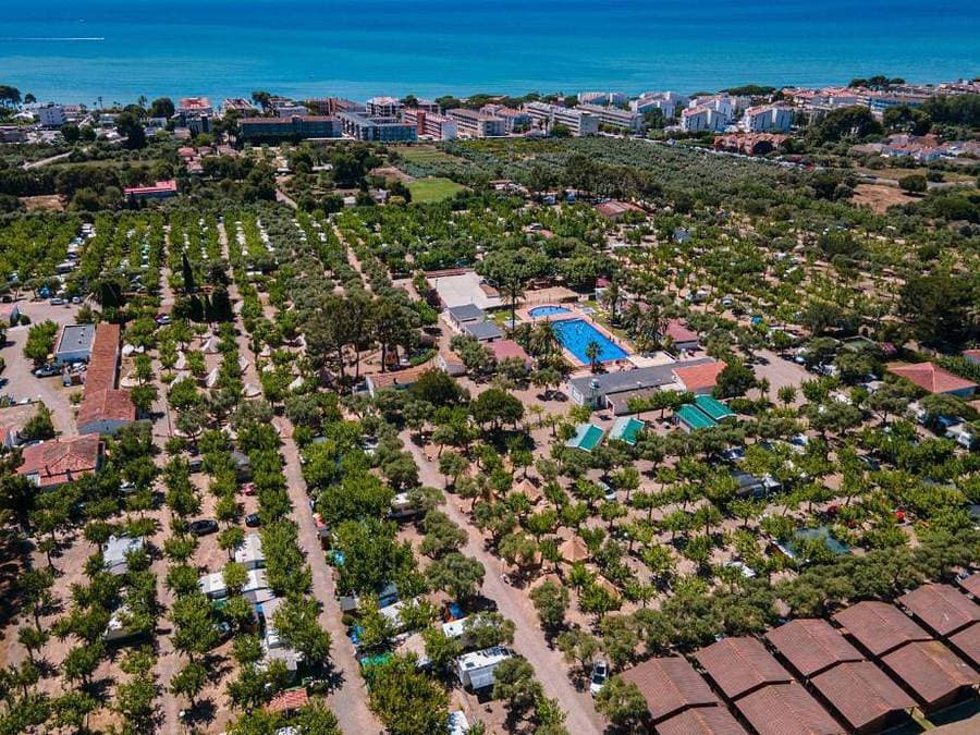 Foto 13 von 29: Camping Cambrils Caban - Zelt 3 personen - Glamping Rafal 1/3 pers