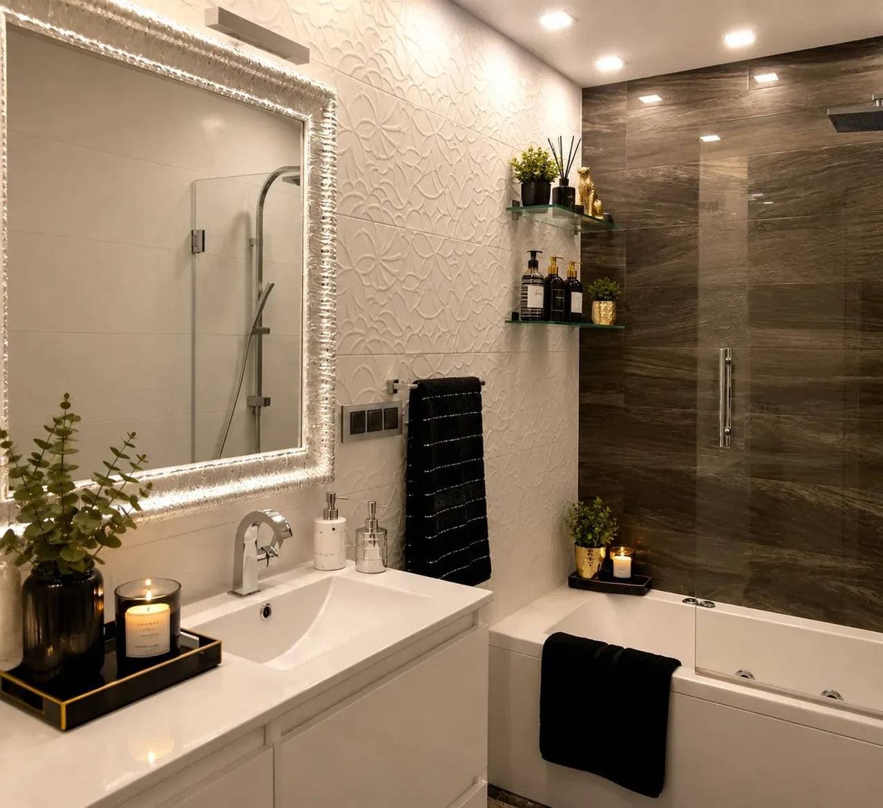 Foto 2 von 19: Modernes Apartment mit Jacuzzi und Stadtblick in Almería, 80 m²