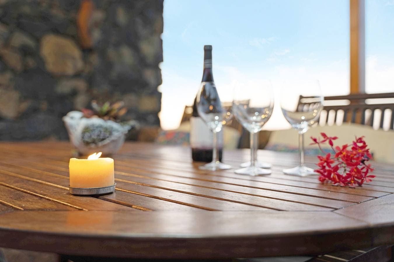 Foto 5 von 26: Ferienhaus 'El Nogal' mit Meerblick, privater Terrasse und WLAN