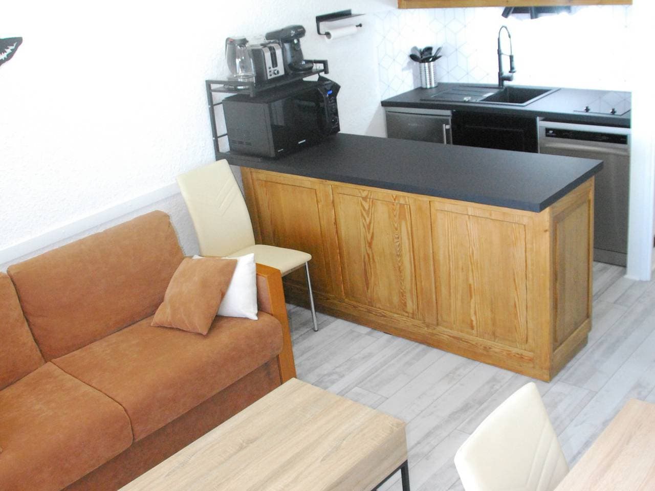 Foto 7 von 15: Renoviertes Studio im Zentrum, nahe Pisten, herrliche Aussicht