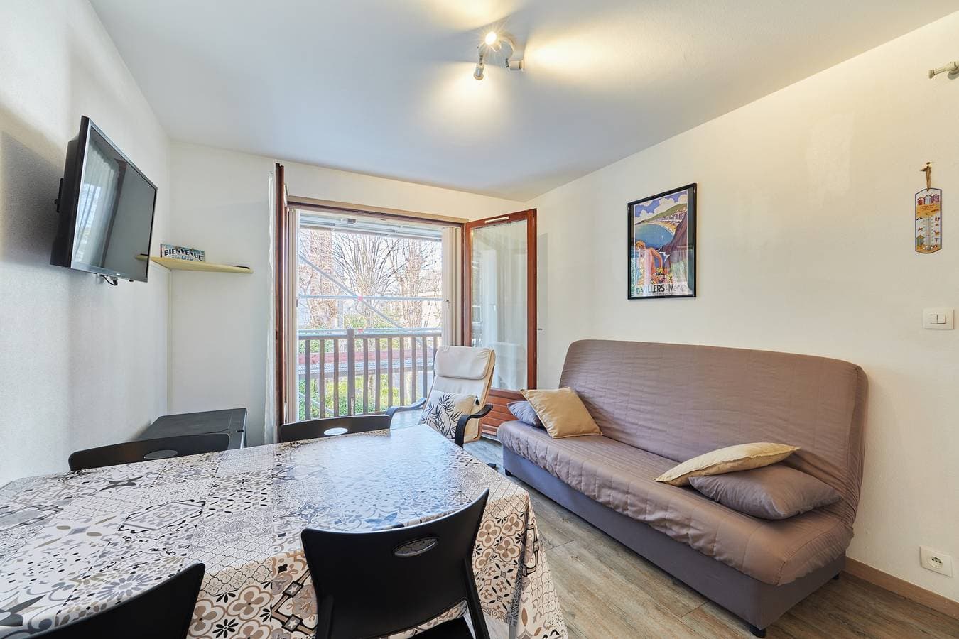 Foto 6 von 10: Ferienwohnung für 4 Personen mit Balkon
