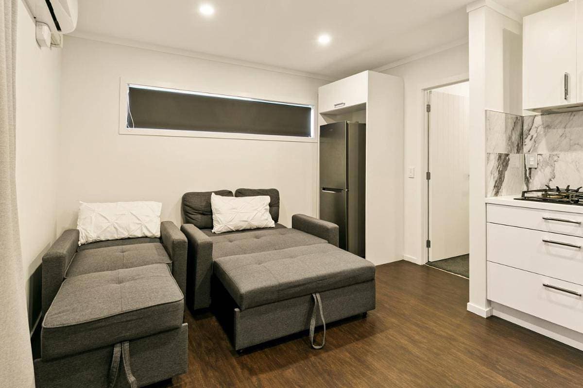 Foto 10 von 17: Moderne 1-Zimmer-Wohnung, privater Eingang, voll ausgestattete Küche