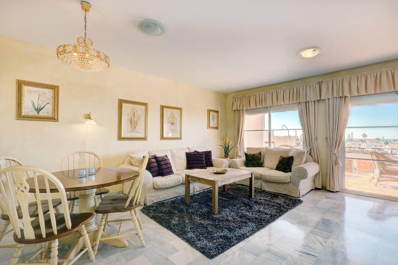Foto 12 von 26: Ferienwohnung "Fantastischer Meerblick auf 80 qm Terrasse" mit Pool und WLAN