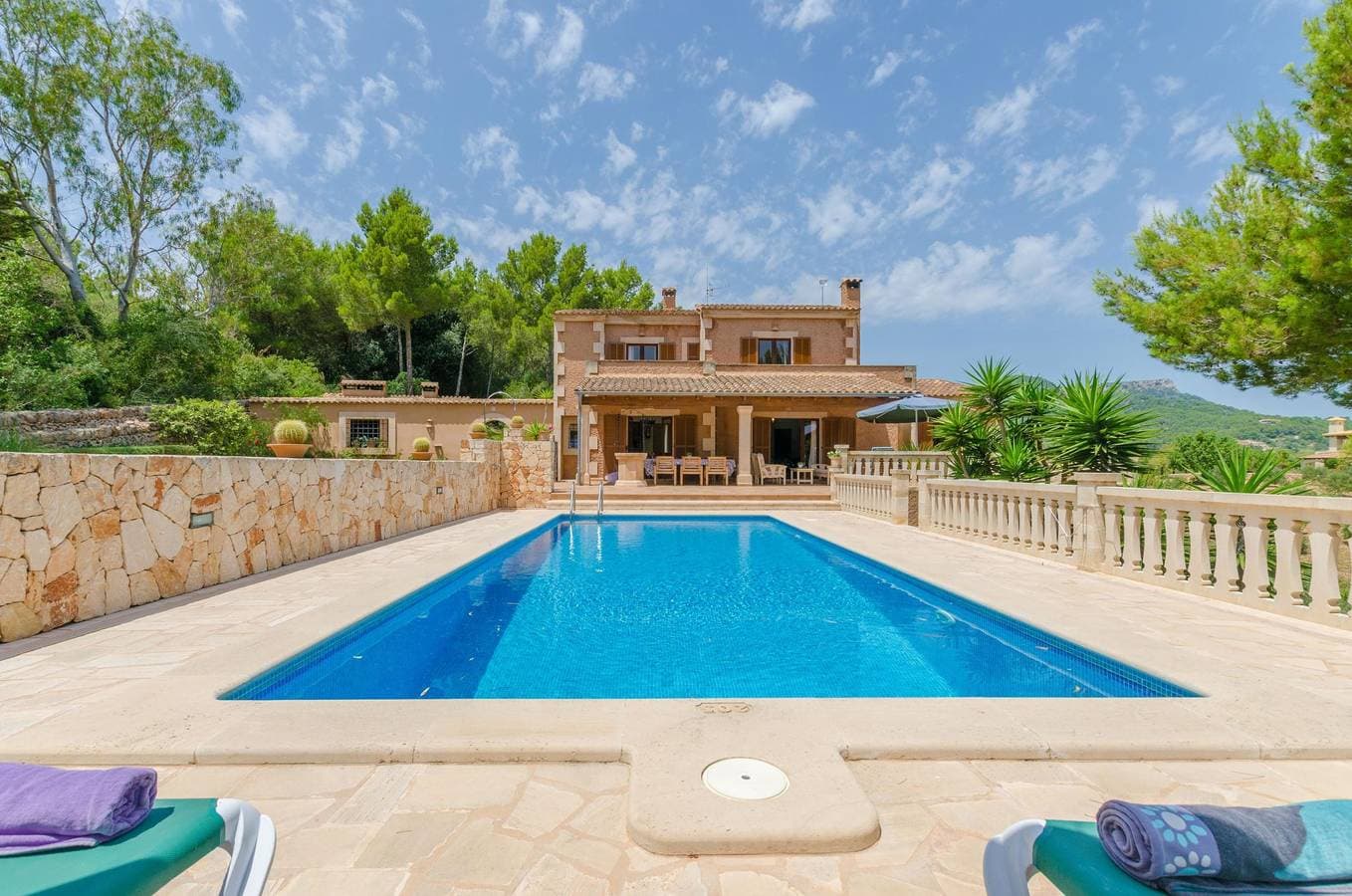 Foto 4 von 56: Es Turo De França - Ferienhaus mit privaten Pool in S'Horta. WiFi gratis