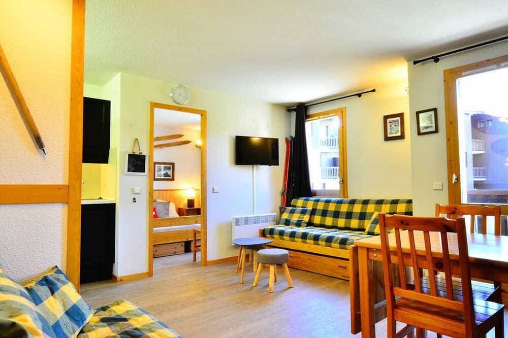 Foto 5 von 10: Gemütliche Wohnung für 5 in Montchavin, nahe den Pisten