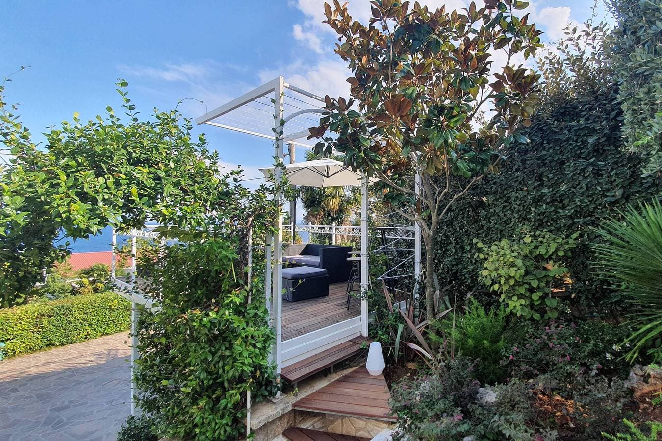 Foto 11 von 34: Studio Appartement mit Terrasse und Meerblick Lovran, Opatija As-14178-a