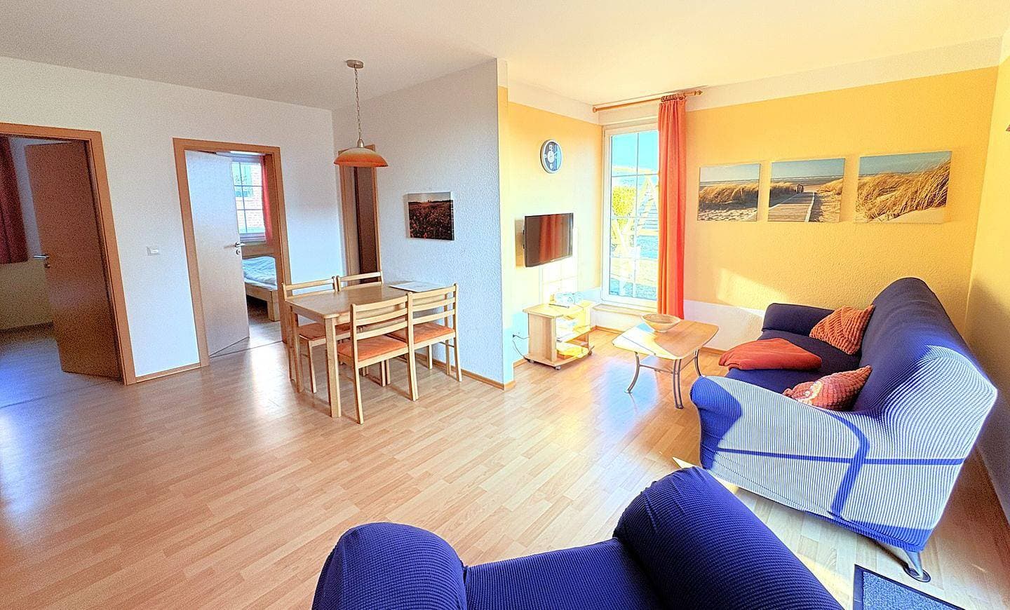 Sonnige Ferienwohnung für Erholung mit Terrasse 1