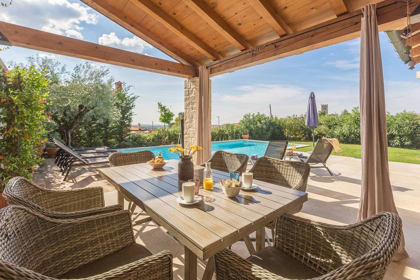 Foto 5 von 40: Malerische Villa mit Meerblick, Privatpool, Billard, Bikes, Tischtennis