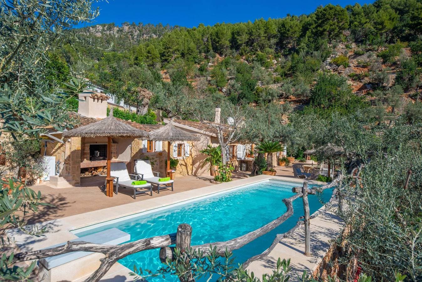 Ses Begudes - Ferienhaus mit privaten Pool in Fornalutx. WiFi gratis. 1