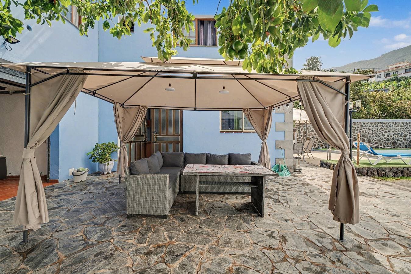 Foto 2 von 32: Ferienhaus "Casa las Cañas" mit Bergblick, Meerblick, Pool und Terrasse