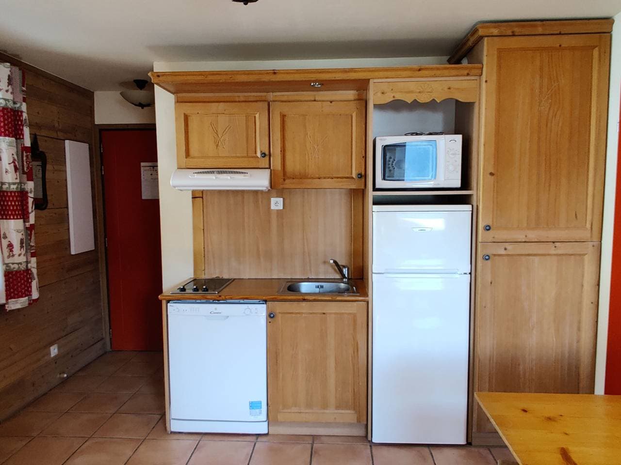 Foto 2 von 19: Studio-Kabine mit Balkon und Parkplatz in Pra Loup 1500