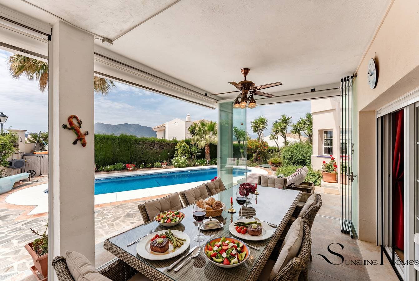 Foto 3 von 76: Luxury 3Br Villa by Alhaurín Golf w/ Heated Pool R