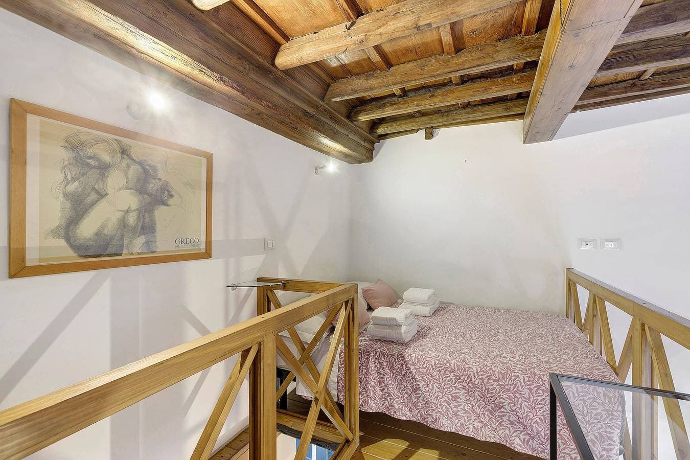 Foto 10 von 20: Apartment „Little House in Trastevere“ mit Balkon, WLAN und Klimaanlage
