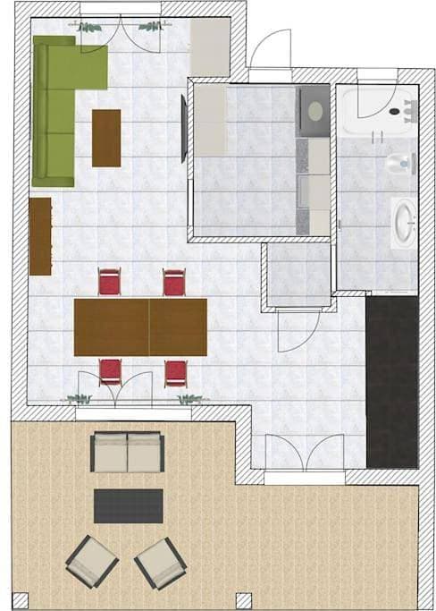 Foto 11 von 23: Two-Bedroom House