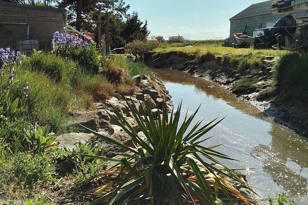Foto 10 von 19: La Maison Du Soleil Couchant - with garden - 250 m from the beach - Veranda