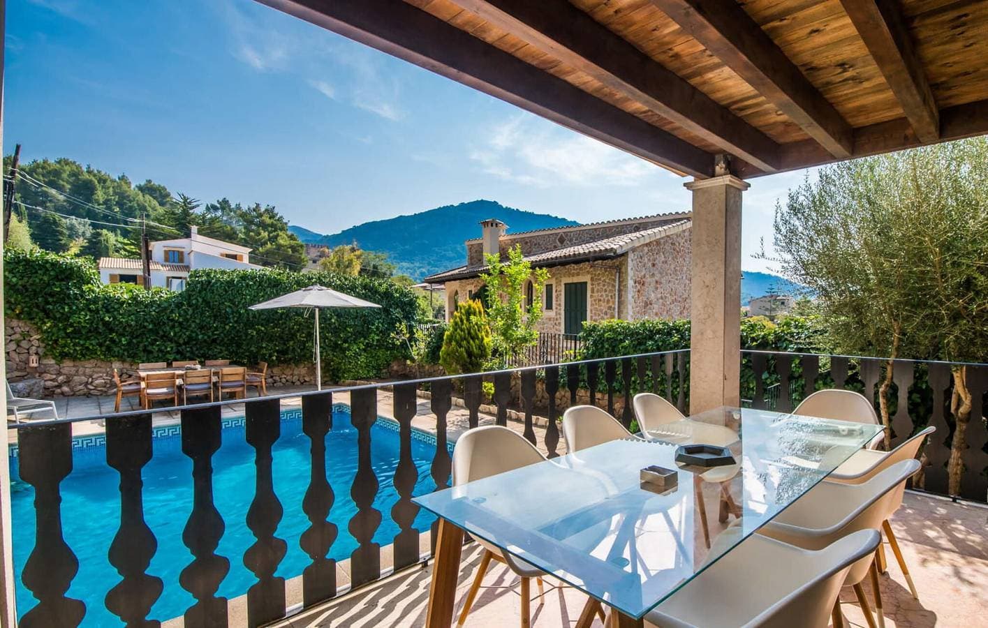 Foto 8 von 37: Moderne Wohnung mit Pool und Terrasse in der Nähe von S'Arxiduc