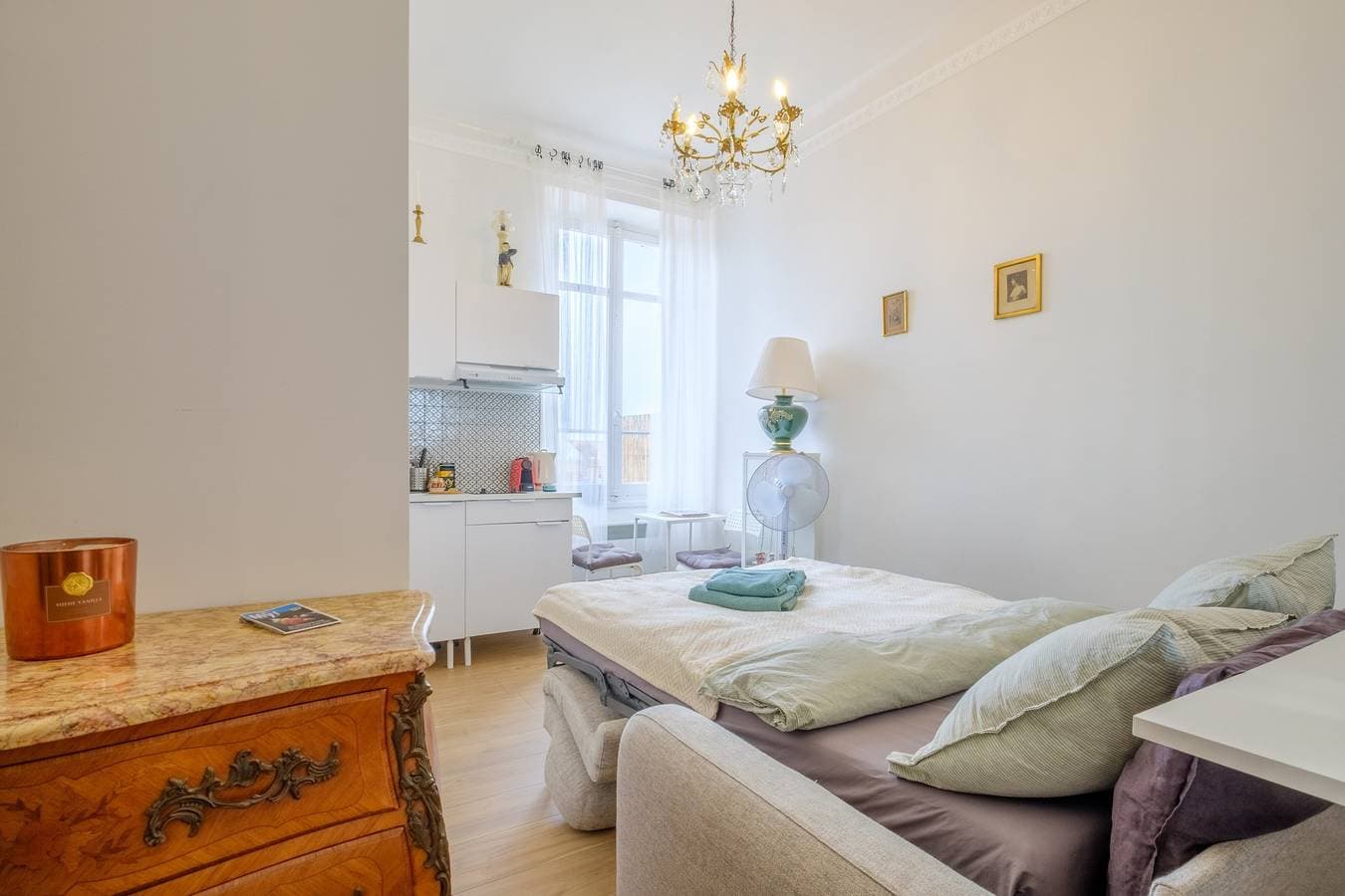 Foto 4 von 23: Einzimmerapartment 'Joli Prés De Monaco' mit Meerblick und Wi-Fi