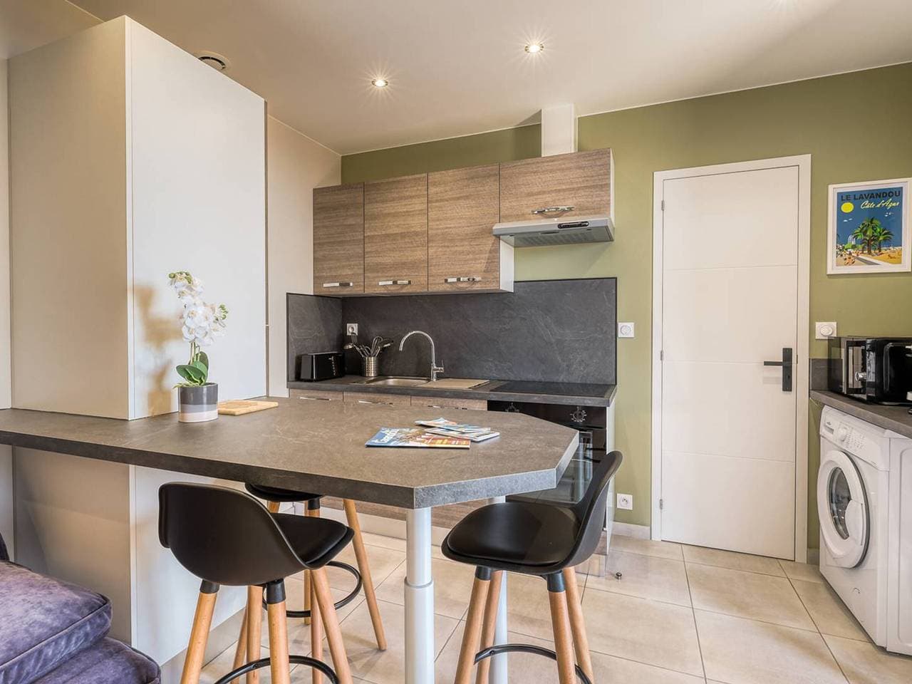 Foto 7 von 19: Wohnung in Lavandou - Meerblick - Klimatisiert - Alles zu Fuß erreichbar