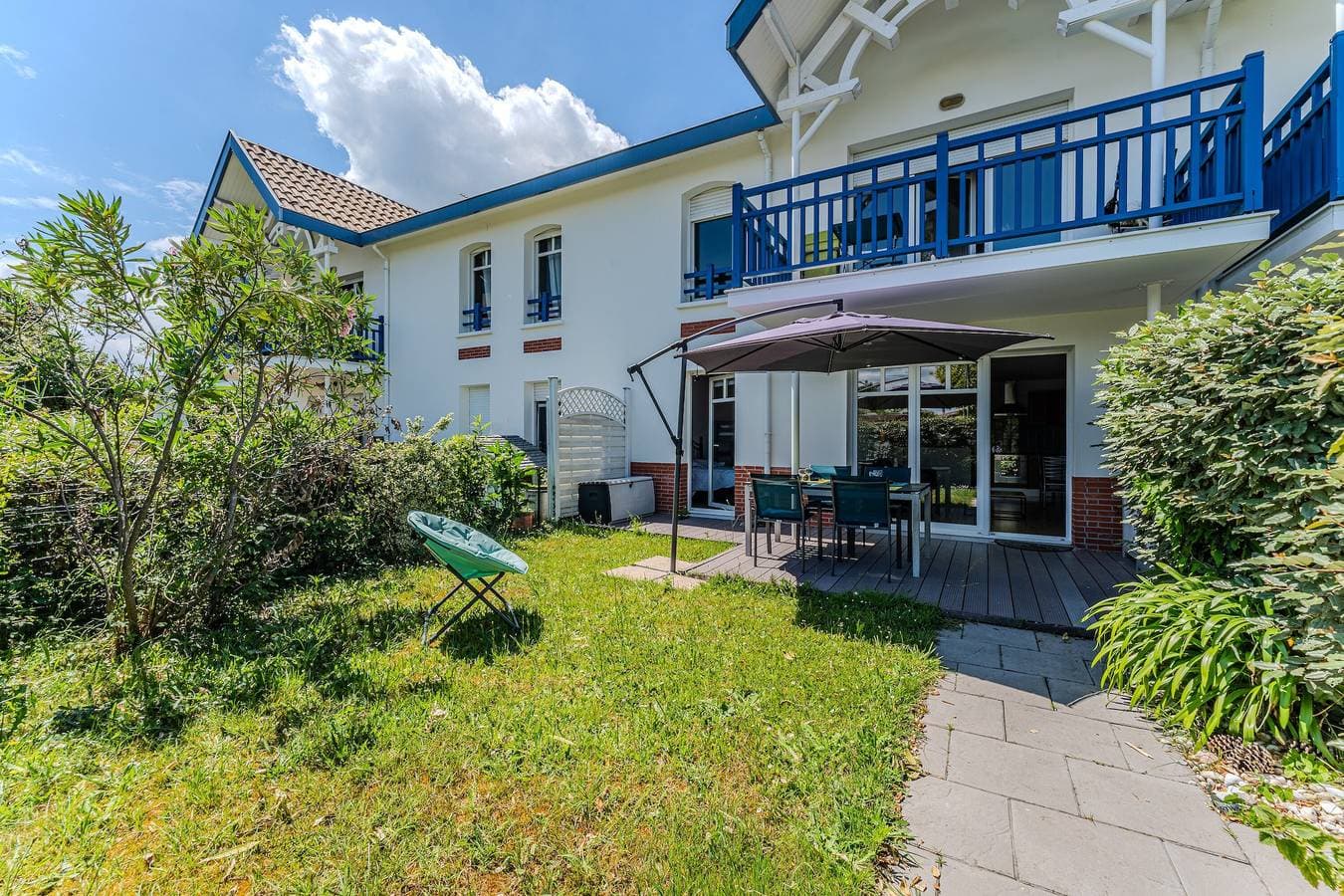 Foto 3 von 28: Bel Air mit privater Terrasse und Garten, 10 Gehminuten vom Markt entfernt