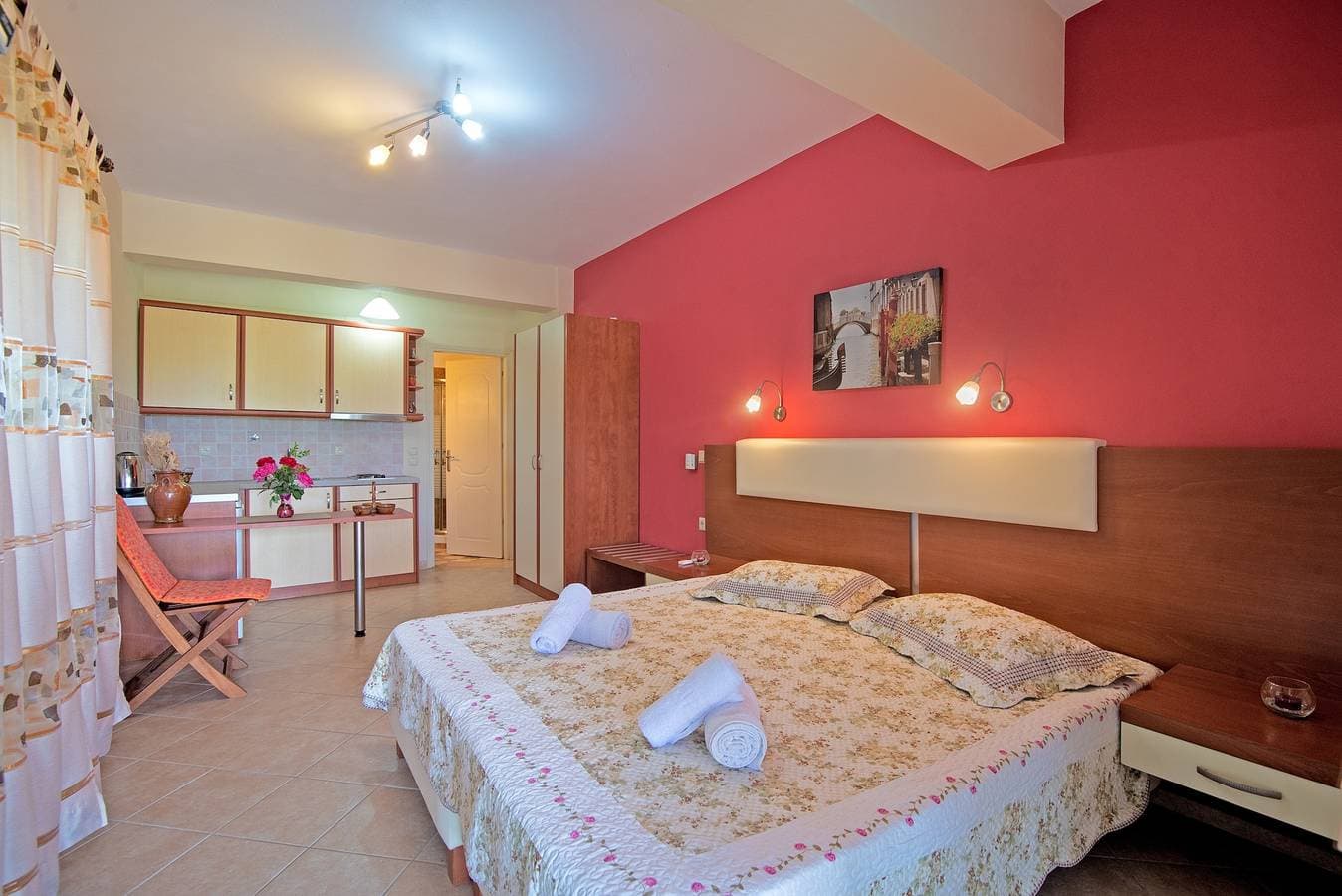 Foto 5 von 21: Ferienwohnung 'Villa Pepy Studio 2' in Strandnähe mit Garten und WLAN