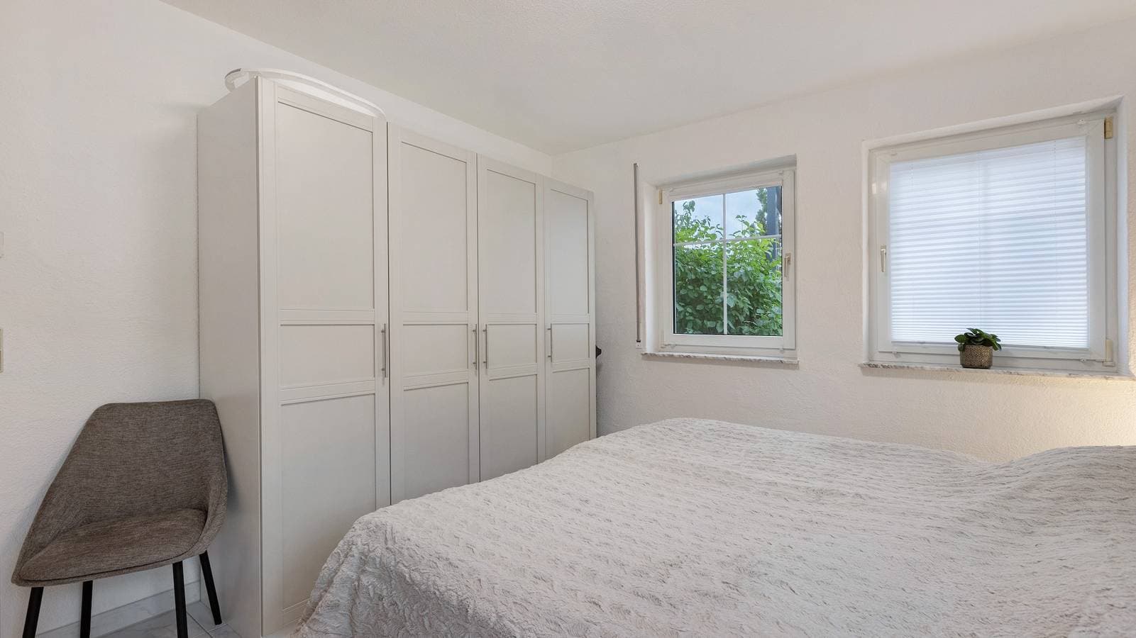 Foto 12 von 21: Ferienwohnung 'Heidegarten' mit Privatterrasse, Gemeinschaftsgarten und Wi-Fi