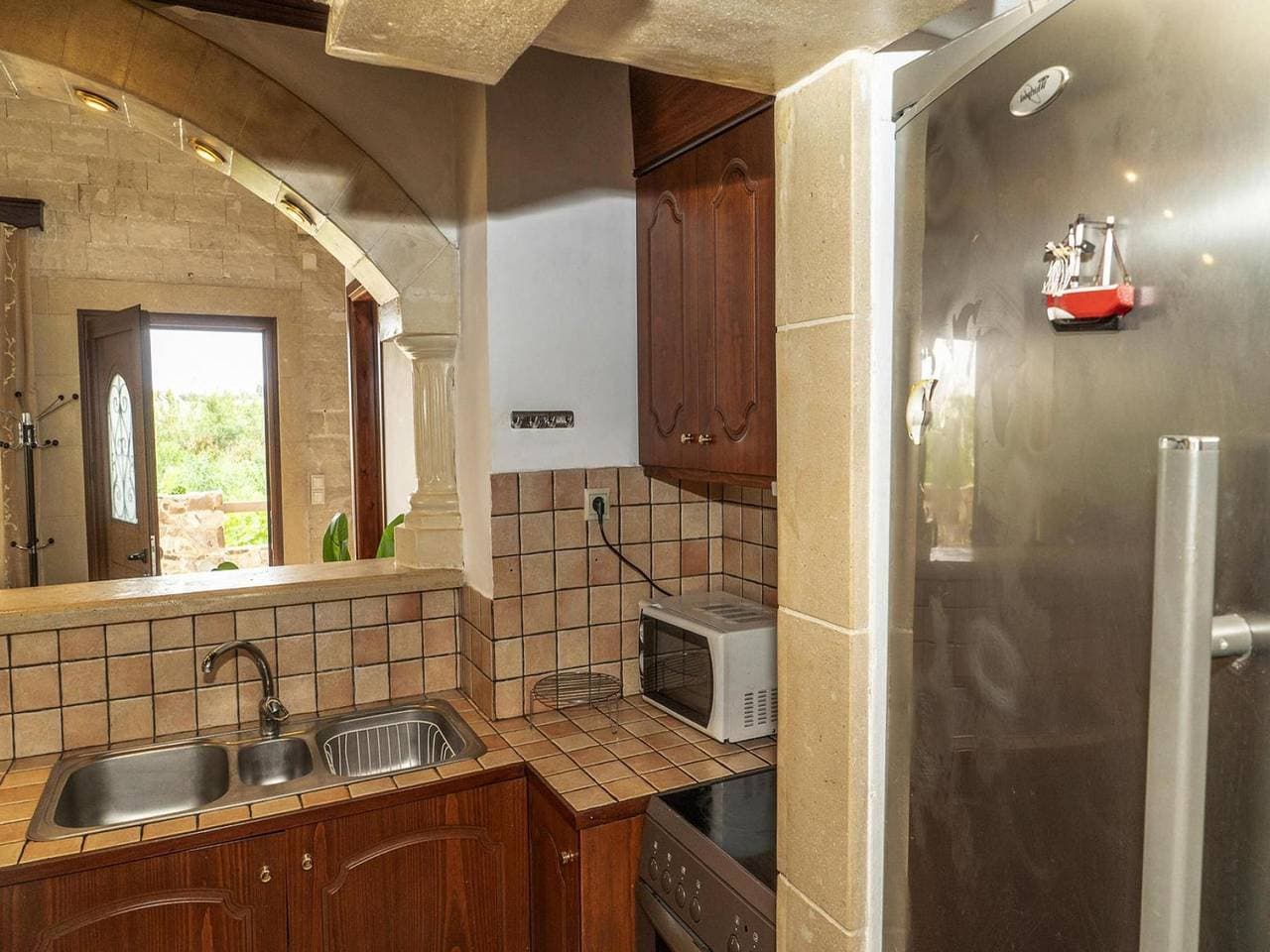 Foto 3 von 19: Modernes Ferienhaus in Stalos mit Balkon
