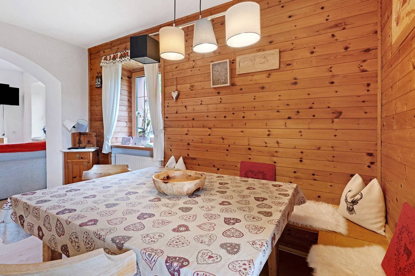Foto 7 von 32: Ferienwohnung Huanzhof Schwarzhorn mit Bergblick, Garten & Terrasse
