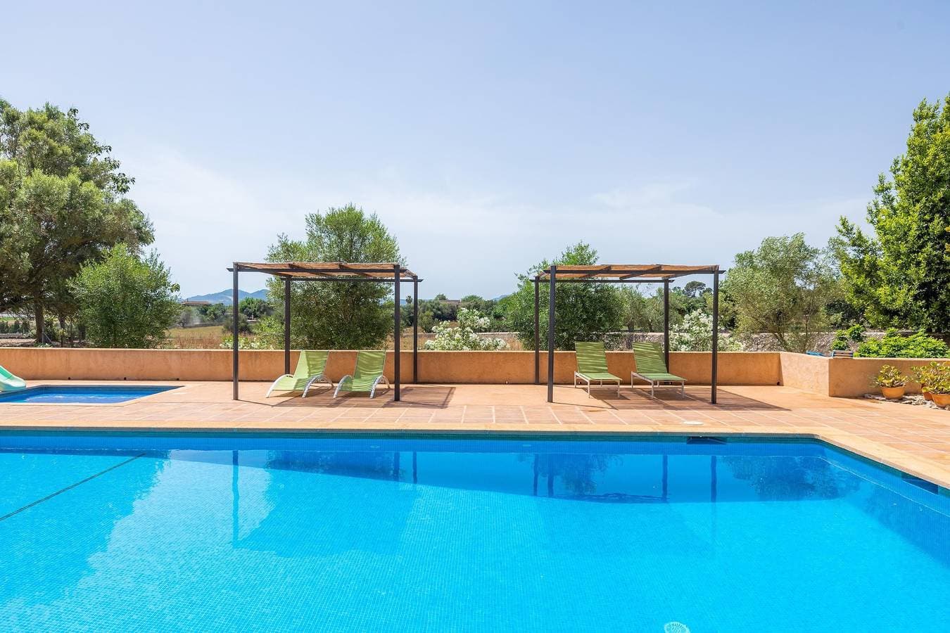 Foto 3 von 30: Agroturismo „Es Rafalet – Casa Amitger“ mit Landblick, Pool, WLAN, Klimaanlage & Garten