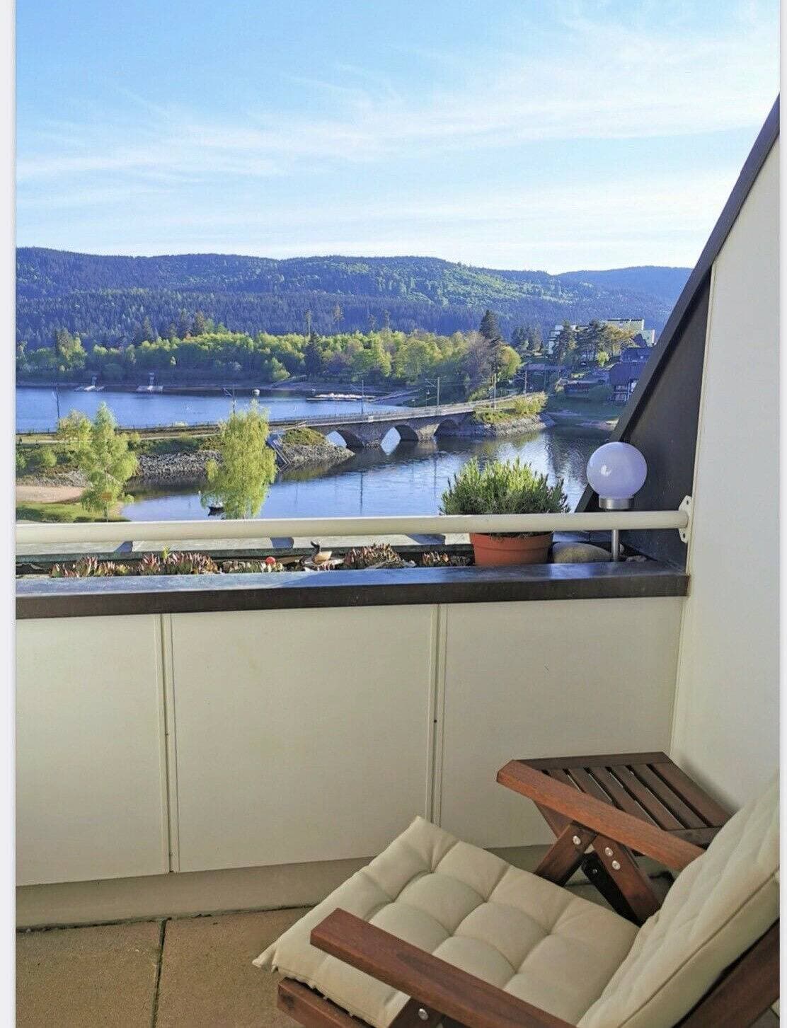 Foto 2 von 15: Ferienwohnung 'Blackforest-Schluchsee' mit Seeblick, Gemeinschaftsgarten und Wi-Fi