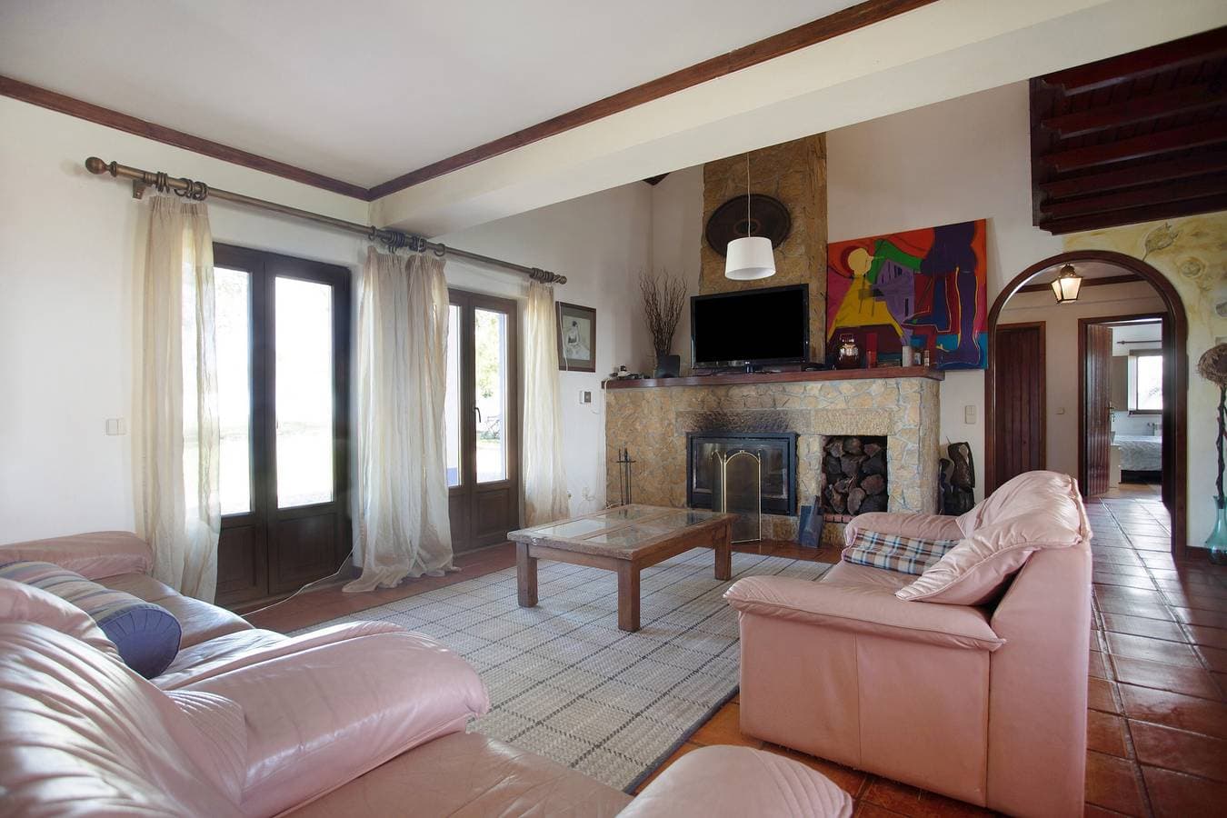 Foto 9 von 45: Haustierfreundliche Villa Melquites Landhaus mit Bergblick, Pool, WLAN, Terrassen und Garten