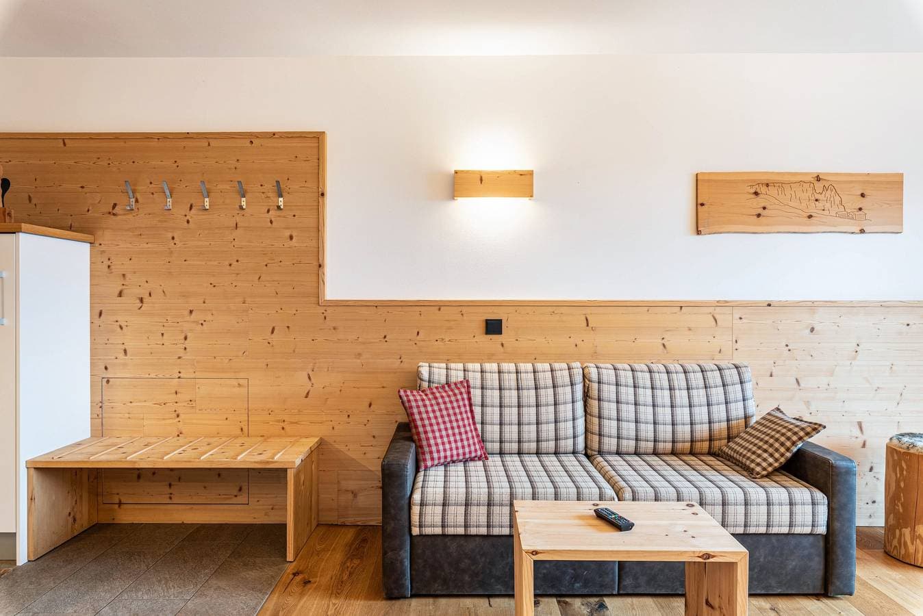 Foto 4 von 30: Ferienwohnung 'Hatzes App Schlern' mit Bergblick, Balkon und WLAN