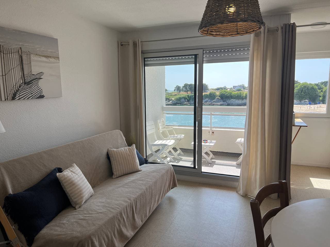 Foto 11 von 34: Ploemeur Lomener 2-Zimmer Whg Balkon