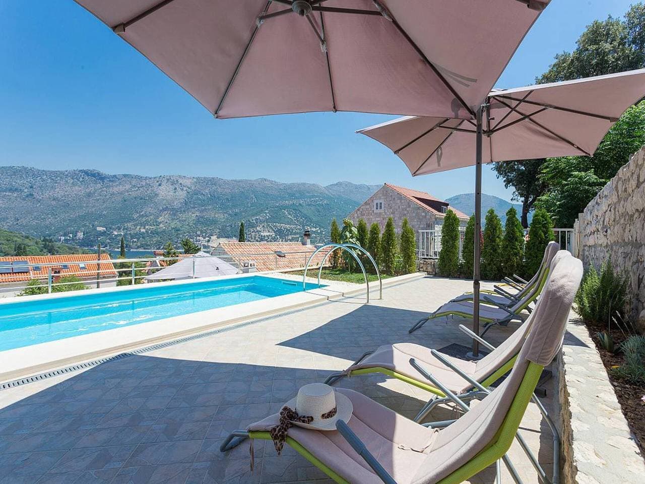 Foto 9 von 10: Romantic apartment Marko for 2 with pool and grill