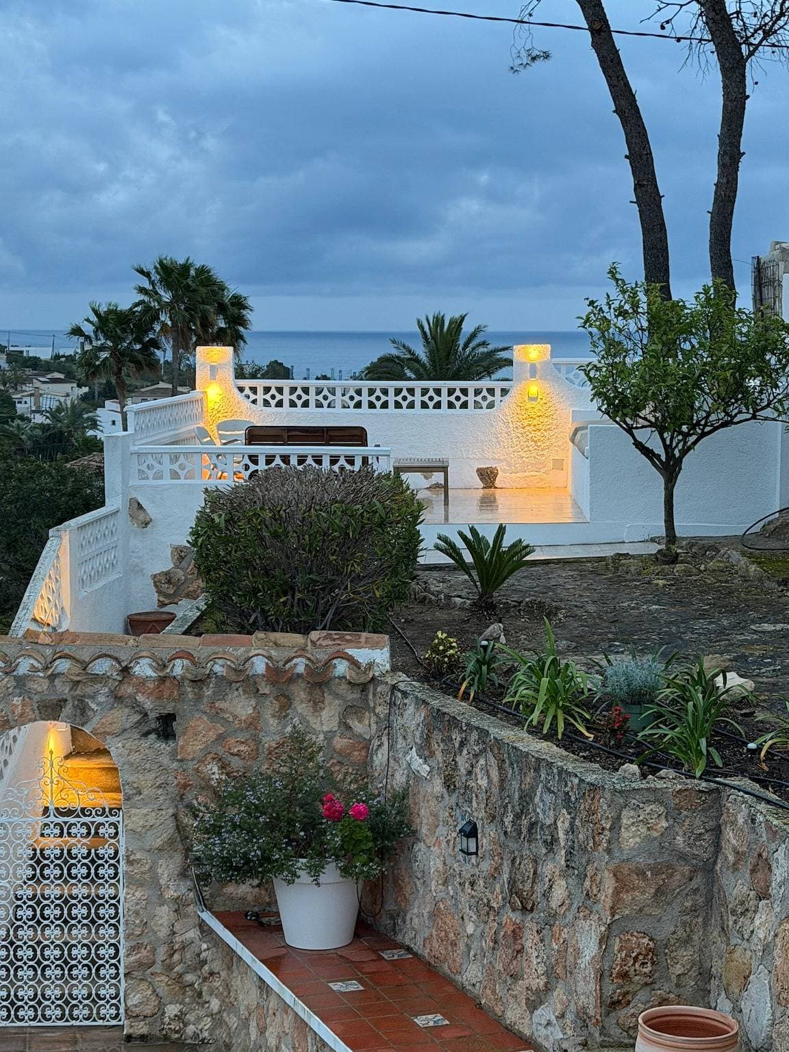 Foto 8 von 41: Villa 800 m vom Strand in Benissa/Calpe mit Meerblick, WLAN und Klimaanlage