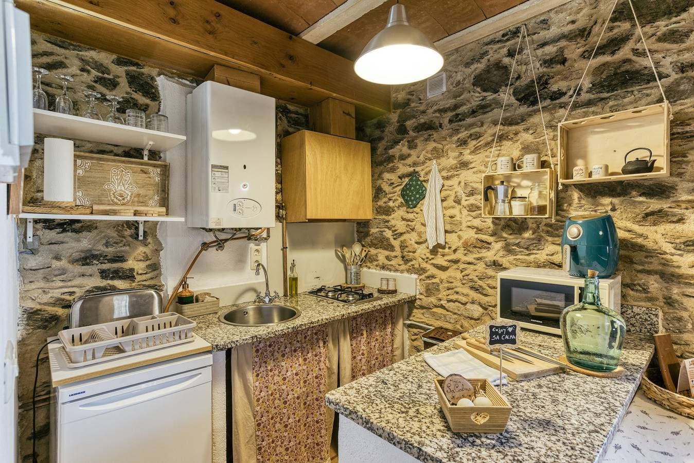 Foto 5 von 22: Apartment „La Rústica“ mit Bergblick, Gemeinschaftsgarten und WLAN