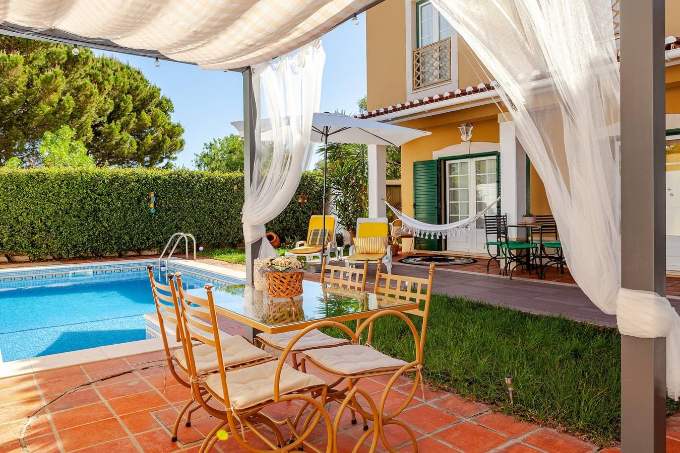 Foto 6 von 30: Casa de Jardim: Privater Pool, WLAN und Klimaanlage in Ponte de Sor