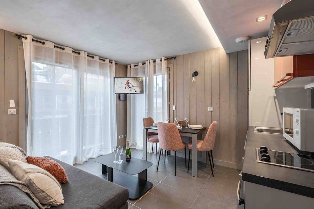 Gemütliche Wohnung in Courchevel mit großem Schlafzimmer und Parkplatz 1