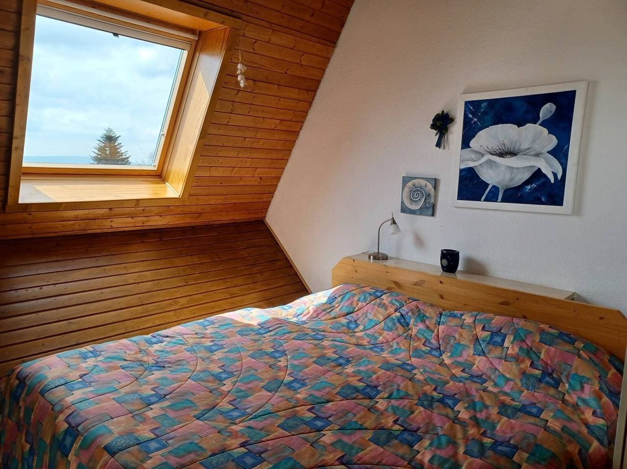 Foto 8 von 15: Ferienwohnung 'Koberstaedt' Panoramaseesicht, Balkon und Wi-Fi