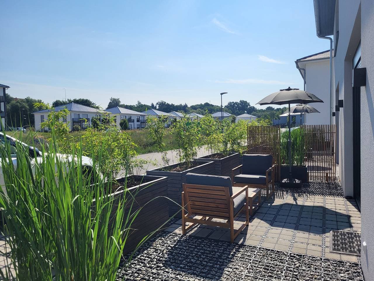 Foto 6 von 35: Apartment 'Schlossterrassen 8b' mit privater Terrasse, Gemeinschaftsgarten und WLAN