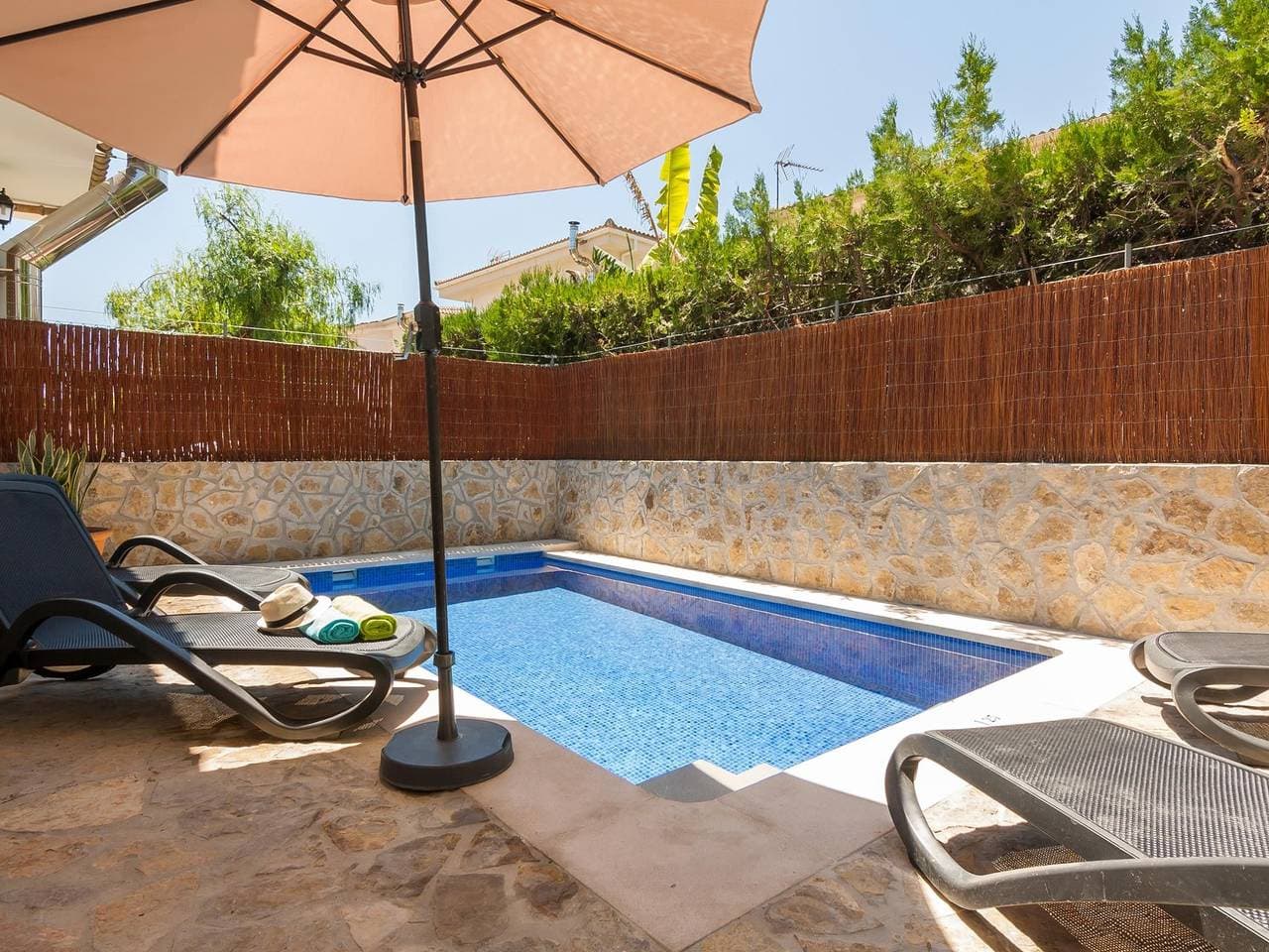 Foto 7 von 26: Marblava - Gemütliches Ferienhaus mit Schwimmbad in Platges de Muro, 100 Meter v
