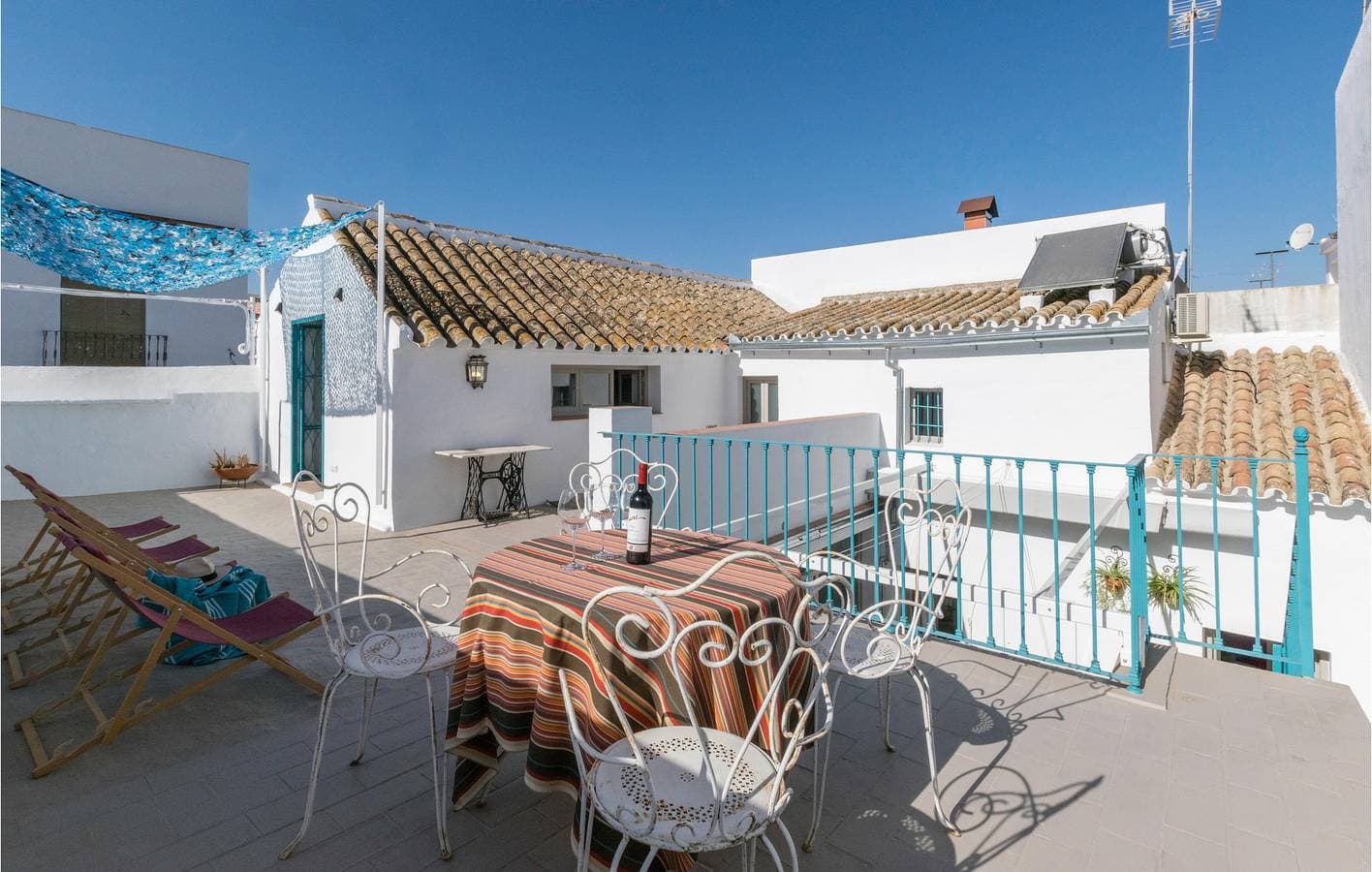 Gemütliche 120qm Wohnung | AC, Pool, Küche | Nähe Bar Goya & Carmona 1