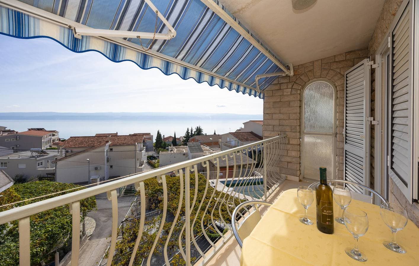 Foto 5 von 25: Apartment mit Meerblick, Wifi, AC, Pool und Terrasse