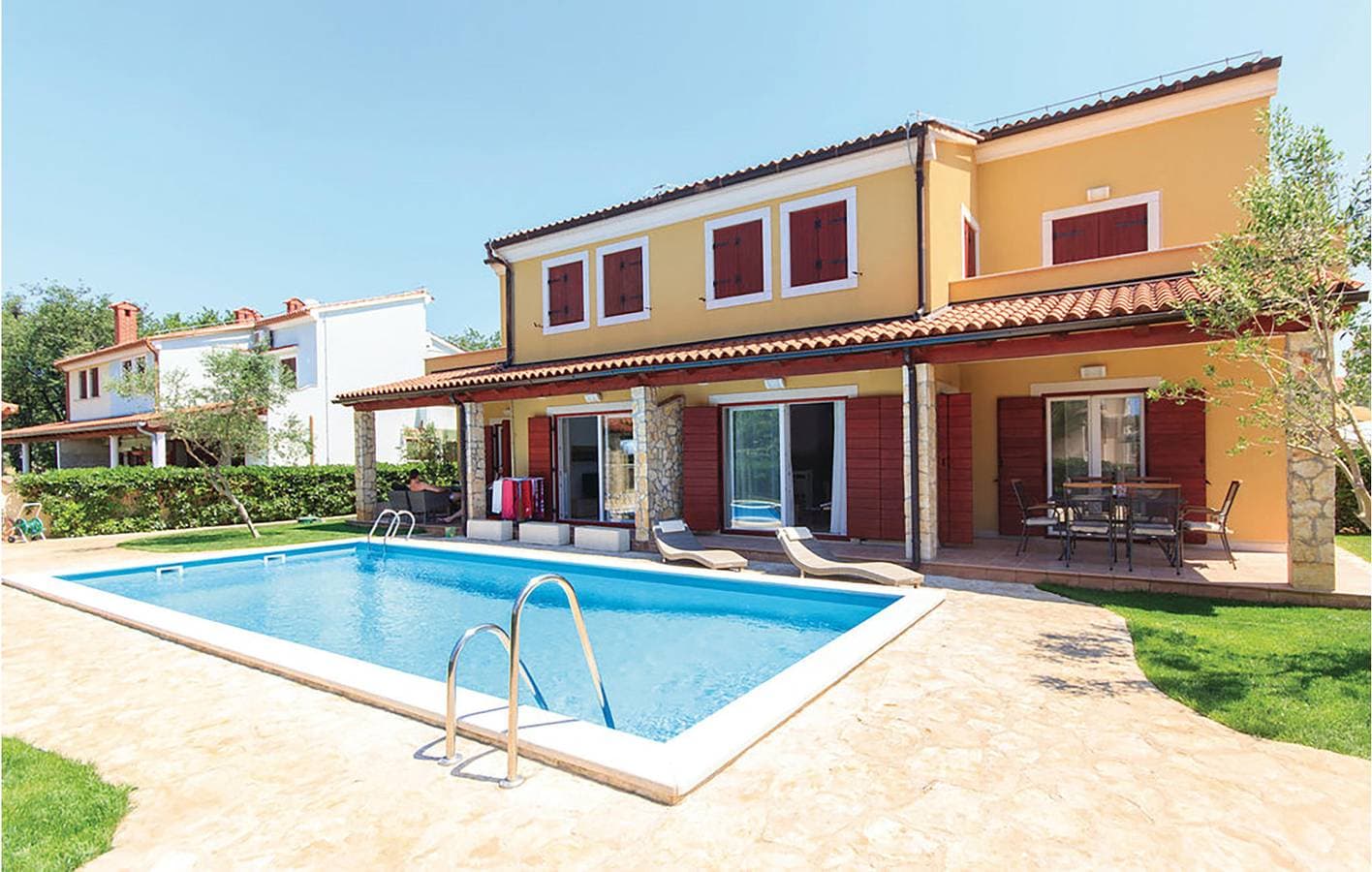 Schickes Apartment mit Pool, Terrasse und WLAN, 1,5 km vom FKK-Strand entfernt 1
